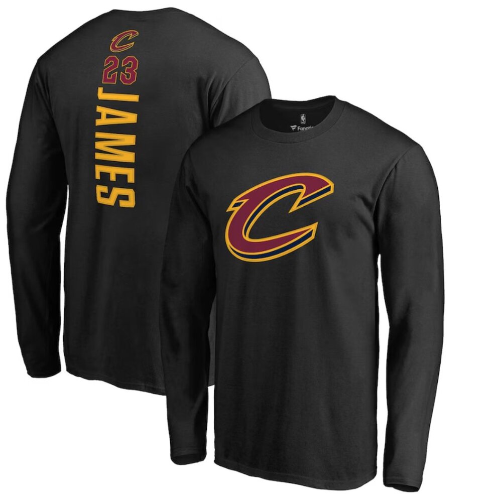 Lebron James Cleveland Cavalier Fanatics Long Sleeve Sweatshirt